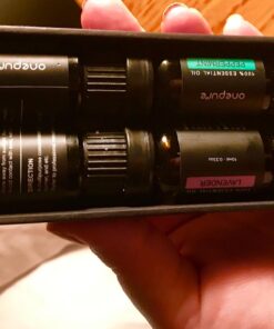 Onepure Essential Oils, 6 x 10ml Essential Oils Gift Set for Diffuser Humidifier Massage Aromatherapy (Lavender, Tea Tree, Eucalyptus, Lemongrass, Orange, Peppermint) 6 Scents 26 71r l9fGocL