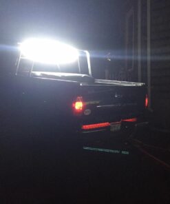 Nilight 52Inch 300W Curved Spot Flood Combo LED Light Bar LED Driving Lamp Off Road Lights LED Work Light for Trucks Boat Jeep Lamp,2 Years Warranty 52Inch 300W LED Lights 33 71r025DnCL