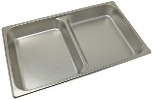 Winco SPFD2 2-1/2-Inch Divider Food Pan, Full Size 1 Stainless Steel