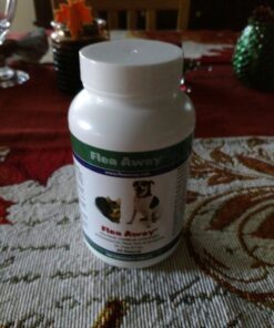 Flea Away All Natural Supplement for Fleas, Ticks, and Mosquitos Prevention for Dogs and Cats, 100 Chewable Treat Tablets, Single 1 Single 49 71r1FsWA3QL