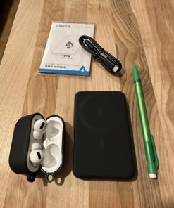 Anker Magnetic Portable Charger, 5,000mAh Wireless Portable Charger with USB-C Cable, Battery Pack Only Compatible with iPhone 15/15 Plus/15 Pro/15 Pro Max, iPhone 14/13/12 Series and more black 39 71r1KAo6tdL