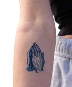 Thug Ink Temporary Tattoos - Volume I - 10 Temporary Tattoos ~ Face Tattoos ~ Teardrop, Cross, Praying Hands, etc~ Thug Life ~ Fake Tattoos ~ Water-transfer Tattoos 24 71r1UGk5D3L