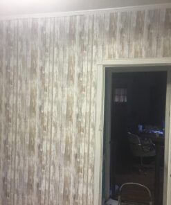 RoomMates RMK9050WP White Distressed Wood Peel and Stick Wallpaper Rustic Wood 70 71r2TahIFL