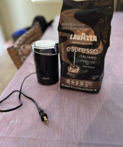 Krups Coffee and Spice Grinder 12 Cup Easy to Use, One Touch Operation 200 Watts Dry Herbs, Nuts Black Blade Grinder 36 71r2qvL5InL