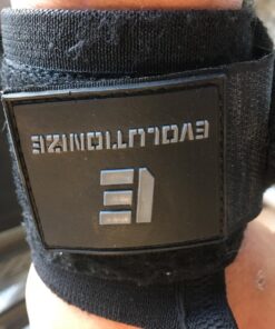 Stoic Wrist Wraps Weightlifting, Powerlifting, Cross Training, Bodybuilding with Thumb Loop. for Gym Workout, Men and Women Weight Lifting and Strength Training 18 Inches Black 49 71r38O7ly L