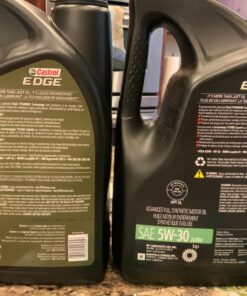 Castrol Edge Euro 5W-30 A3/B4 European Advanced Full Synthetic Motor Oil, 5 Quarts 5 Quart A3/B4 Advanced Full Synthetic 25 71r3VsMnILL