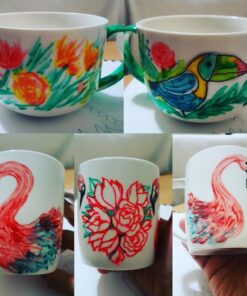 Pebeo Vitrea 160, Discovery Set of 6 Assorted Glossy Glass Paint Colors, 20 ml Bottles Discovery - Glossy 9 71r3o8wGToL