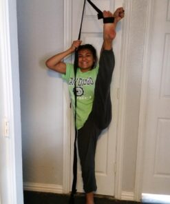 EverStretch Leg Stretcher PRO: Premium Over The Door Flexibility Trainer | Professional Stretching Equipment for Ballet, Dance, Martial Arts, Cheerleading & Gymnastics | Portable Split Machine 48 71r4HRW0JoL