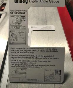 Wixey Digital Angle Gauge Type 2 with Magnetic Base and Backlight… 40 71r4brUM1XL