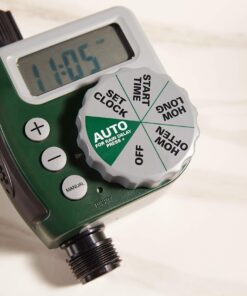 Alternative view of Orbit 62061Z Single-Outlet Hose Watering Timer, 1, Green 1 Outlet