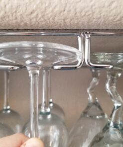 Organize It All Large Chrome Stemware Holder - 1876W 32 71r5vUKEDRL