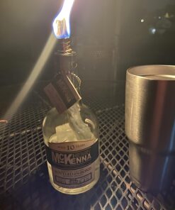 LANMU Wine Bottle Torch Wicks, Outdoor Patio Backyard Torches Lights, Oil Lamps Replacement Wick Hardware Kit, DIY Homemade Torch Decor (3 Pack) 3 Pack 44 71r62DeStHL