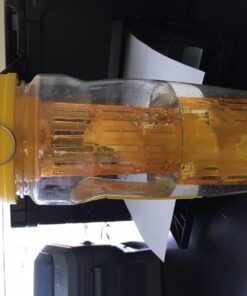 Hydracy Fruit Infuser Water Bottle - 32 oz Sports Bottle - Time Marker & Full Length Infusion Rod + 27 Fruit Infused Water Recipes eBook Gift - Your Healthy Hydration Made Easy Sunny Yellow 33 71r6jc4dCL