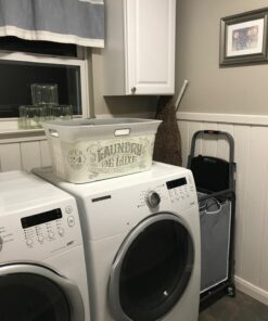 Rubbermaid RM-3W 3-Step Steel Step Ladder with Hand Grip, 200 lb Capacity, Silver 3-Step Stool 39 71r75btCafL