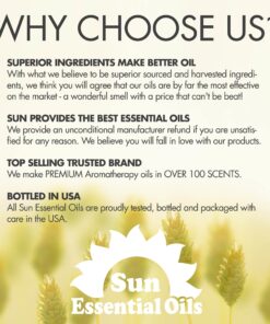 Sun Essential Oils 4oz - Sandalwood Essential Oil - 4 Fluid Ounces 4 Fl Oz (Pack of 1) 17 71r7w 35 xL