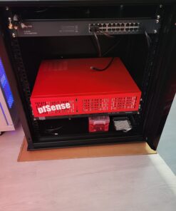 NavePoint 12U Server Rack Enclosure with Glass Door, Cooling Fan, Locks, & Removable Side Panels - 12U Wall Mount Network Cabinet 19 Inch Rack 17.7 Inches Deep 35 71r8Mjbv9zL