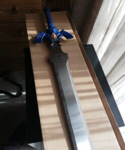 Zelda Link Master Sword Twilight Princess Fantasy Sword with Plaque - Blue (Blue) 81 71r8XXEhHxL