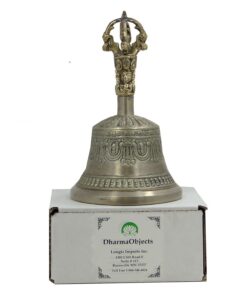 DharmaObjects Large Tibetan Meditation BELL and DORJE Set 9 71r8ZjZ4ZL