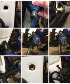 Astro Pneumatic Tool 1442 13" Hand Rivet Nut Setter Kit - Metric & SAE W/ 60pc Rivnuts 33 71rA12FNRyL