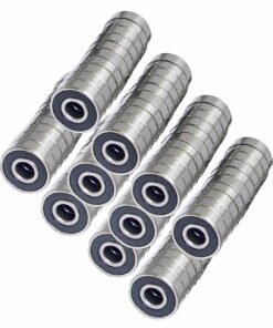 Pack of 100 608-2RS Skateboard/Inline Skate/Rollerblade/Hockey Ball Bearings 8mm x 22mm x 7mm VXB Brand 14 71rAssIjEqL
