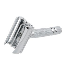 Complete Wet Shave Kit | Mike the Mason | Gift Set Includes: Hawk Safety Razor, Pure 100% Badger Hair Brush, Organic Honey Oatmeal Shave Bar, Nick Brick, 5 Premium Mens Blades, and a Razor Stand 18 71rBNlM3IqL