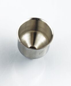 SE Stainless Steel Funnel for Flasks, Small Metal Funnel for Filling Drinking Liquor Flask, Transferring Oil, Juice, Milk, Attached Screw-On Cap 19 71rBYnvqHL