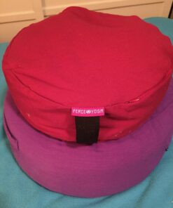 Yoga Meditation Buckwheat Bolster Pillow Cushion Green 13" x 13"" 27 71rBh1zPlEL