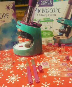 Educational Insights Nancy B's Science Club Microscope for Kids, Microscope Kit, Gift for Boys & Girls, Ages 8-12 35 71rCXQDkxUL 1