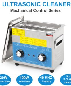 Kendal Commercial Grade 220 Watts 3 Liters Ultrasonic Cleaner HB-23MHT 8 71rCZthKzML