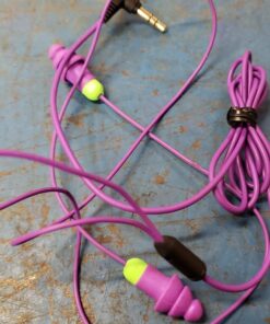 Plugfones Basic Earplug-Earbud Hybrid - Noise Reducing Earphones - Purple 7 71rClgQ0VL
