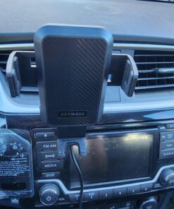 Wireless Car Charger, JOYMASS 15W Fast Charging Auto Clamping Car Charger Cell Phone Holder Mount Vent for iPhone 15 14 13 12 Mini Pro Max 11 XR XS X, Samsung Galaxy S23 Ultra S22 S21+ Note 20, etc BLACK 29 71rCorGyGaL