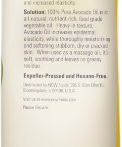Now Foods Avocado Oil, 16 Fluid Ounce (2 Pack) 3 71rCrgCIfGL