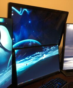 HumanCentric VESA Mount Adapter for iMac 24 Inch (Aluminum), iMac 27 Inch (2009, 2010, 2011), LED Cinema Display, Thunderbolt Displays, Replaces Apple iMac VESA Adapter MD179ZM/A, iMac VESA Kit 50 71rDF4PsVdL