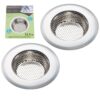 Fengbao 2PCS Kitchen Sink Strainer - Stainless Steel, Large Wide Rim 4.5" Diameter 23 71rDd 6iYOL