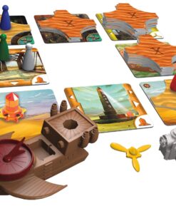 Gamewright Forbidden Desert – The Cooperative Strategy Survival Desert Board Game Multi-colored, 5" 22 71rDkjUq6sL