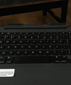 ZAGG Rugged Book Detachable Case and Magnetic-Hinged Keyboard for iPad Air, iPad Air 2, & iPad 9.7 inch, - Multi-Device Bluetooth Pairing, Backlit Keyboard - USB-C to USB-C Cable Included (Black) 20 71rER2c7NeL