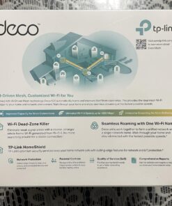 TP-Link Deco WiFi 6 Mesh WiFi System(Deco X20) - Covers up to 2200 Sq.Ft, Replaces Wireless Internet Routers and Extenders, 1-Pack, White WiFi 6 Mesh, 1-pack 26 71rEUioZhvL