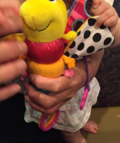 Lamaze Fifi the Firefly Clip On Car Seat and Stroller Toy - Soft Baby Hanging Toys - Baby Crinkle Toys with High Contrast Colors - Baby Travel Toys Ages 0 Months and Up 21 71rEss xNJL