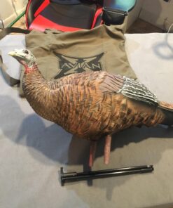 AVIAN-X LCD Breeder Hen Turkey Decoy | Durable Realistic Lifelike Collapsible Standing Hunting Decoy with Carry Bag & Stake, AVX8008 26 71rEuxlyF1L