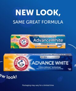 Arm & Hammer Advance White Extreme Whitening Toothpaste - 6 Oz- 2 pk 6 Ounce (Pack of 2) 11 71rEvbMRVLL