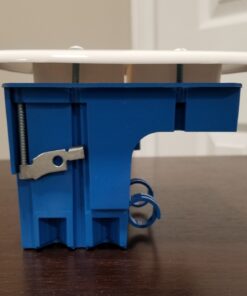 Bryant Electric RR1512W 2-Gang Recessed TV Connection Outlet Plate with 15 Amp 125V Tamper-Resistant Duplex Receptacle with One Pass-Thru Opening, White 1-Pass-Thru Opening 34 71rEzlNNDEL