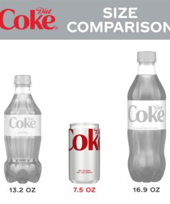 Diet Coke Can, 7.5 fl oz (pack of 10) 7.5 Ounce Mini Can (Pack of 10) 13 71rF3t9qOxL