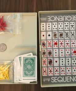 Jax Travel SEQUENCE - The Exciting Strategy Game in a Compact Travel Case! , White 1 13 71rF5tyFqPL
