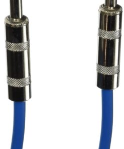Alternative view of Seismic Audio Speakers Guitar Cables, TS ¼” Guitar Cables, Blue, 6 Feet 6 Foot