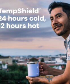 Hydro Flask Mug - Stainless Steel Reusable Tea Coffee Travel Mug - Vacuum Insulated, BPA-Free, Non-Toxic 18 71rFuX 5vcL