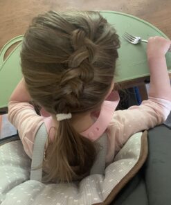 Goody Kids Ouchless Tiny Terry Ponytailers , Assorted Colors - Pain-Free Hair Accessories for Women, Girls, Babies and Teens - Perfect for Long Lasting Braids, Ponytails and More, 42 Count (Pack of 1) 24 71rG3BKTo L