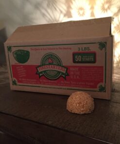 Lightning Nuggets N50VBOX Firestarters Box of Fire-Starting Nuggets, 50 Count,Tan Tan 27 71rG5zU2DuL