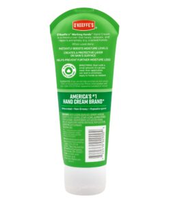 O'Keeffe's Working Hands Hand Cream, Relieves and Repairs Extremely Dry Hands, 3 oz Tube, (Pack of 2) 3 Ounce (Pack of 2) 37 71rGQhRuOFL