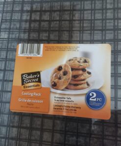 Baker's Secret 1061483 10-by-16-Inch Nonstick Cooling Rack, Set of 2 10" X 16" 22 71rGXVLJsBL