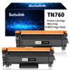 TN-760 TN-730 Toner Cartridge for Brother Printer Replacement for Brother TN760 TN730 Toner TN-760 TN-730 Compatible with HL-L2350DW MFC-L2710DW HL-L2390DW DCP-L2550DW HL-L2395DW HL-L2370DW (2 Black) TN730/TN760 2Black